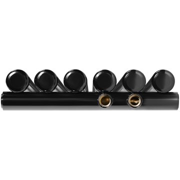 Стальной трубчатый радиатор Stout Tube Round R40 1-1750-6 RT RAL9005