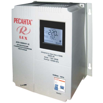 Стабилизатор напряжения Ресанта LUX АСН-5000Н/1-Ц