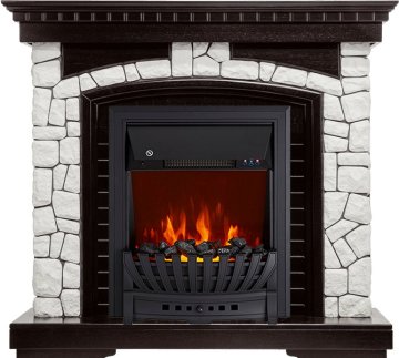 Каминокомплект Royal Flame Glasgow с очагом Aspen Black