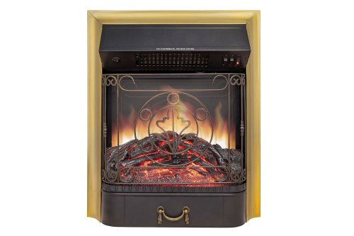 Каминокомплект Royal Flame California STD CRM (Разборный) с очагом Majestic FX M Brass санд антрацит — фото 2