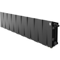 Биметаллический радиатор отопления Royal Thermo PianoForte 200 VR80-18 секц. черный