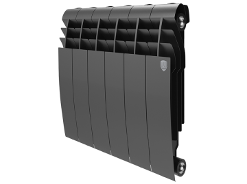 Биметаллический радиатор отопления Royal Thermo BiLiner 350 12 секций Noire Sable