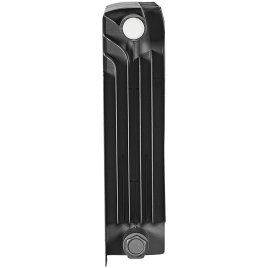 Биметаллический радиатор отопления Stout Titan Ventil 350 12 секций нижнее правое подключение графит RAL 7024