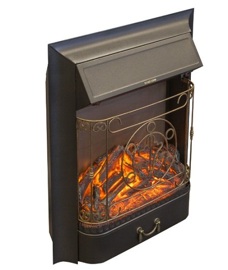 Изображение товара Электрокамин Interflame Majestic GLS Black встраиваемый с звуком