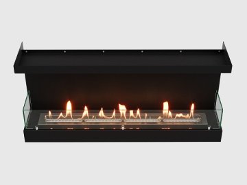 Встроенный биокамин Lux Fire Фронтальный 1040 S ВБКФ-1040S