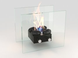 Настольный биокамин Lux Fire Лондон M КН-0016-02