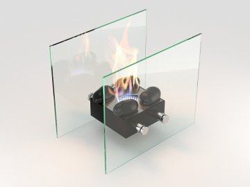 Настольный биокамин Lux Fire Лондон M КН-0016-02