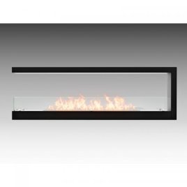 Встроенный биокамин Lux Fire Торцевой 1500 S