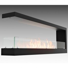 Встроенный биокамин Lux Fire Торцевой 1500 S