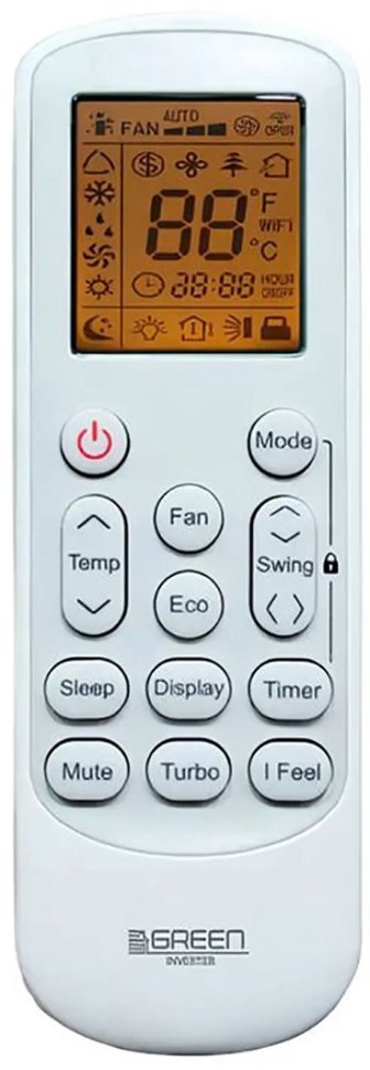 Сплит-система Green TSI-12HRIY3/TSO-12HRIY3 Triumph Inverter