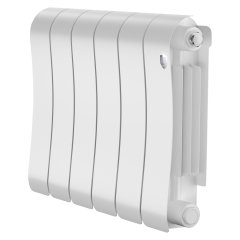 Биметаллический радиатор отопления Royal Thermo Infinity 300 6 секций Bianco Traffico
