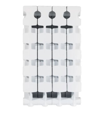 Алюминиевый радиатор отопления Fondital 350/100 Calidor Super B4 (4 секции)