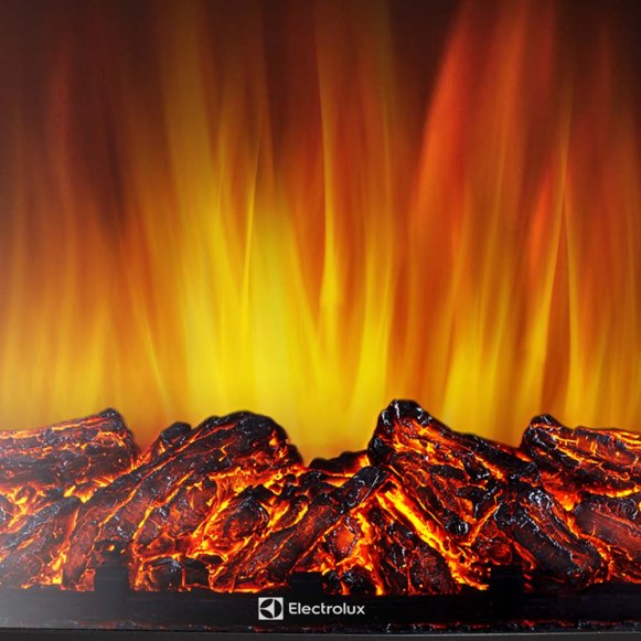 Каминокомплект Хорошие Камины Марс с очагом Electrolux Sphere Plus EFP/P-2720RLS черный