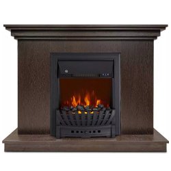 Каминокомплект Хорошие Камины Марс с очагом Royal Flame Aspen Black венге