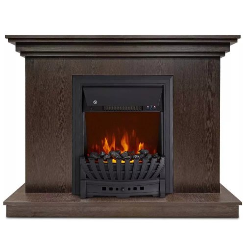Каминокомплект Хорошие Камины Марс с очагом Royal Flame Aspen Black венге — фото 1