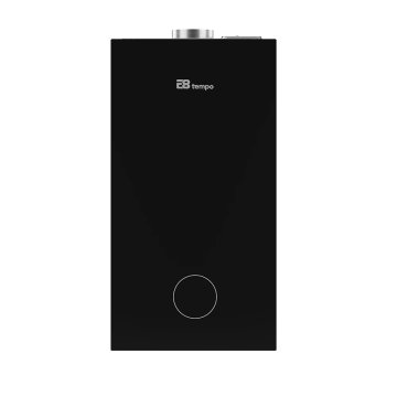 Настенный газовый котел E8 tempo GHC24W (черная стеклянная панель)