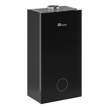 Настенный газовый котел E8 tempo GHC24W (черная стеклянная панель)