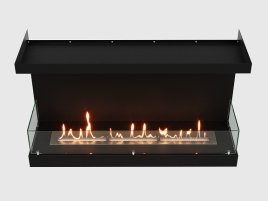 Встроенный биокамин Lux Fire Фронтальный 1100 M ВБКФ-1100М