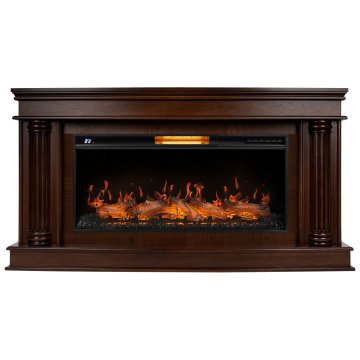 Каминокомплект Royal Thermo Aurora RTFP/P-AR40LS + портал Firelight Olympia 40 канадский дуб