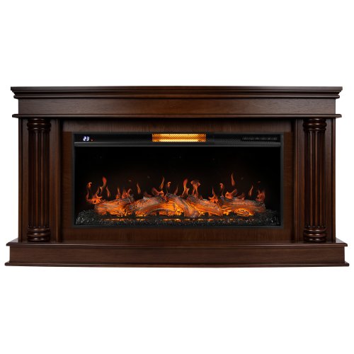 Каминокомплект Royal Thermo Aurora RTFP/P-AR40LS + портал Firelight Olympia 40 канадский дуб — фото 2