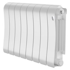 Биметаллический радиатор отопления Royal Thermo Infinity 300 8 секций Bianco Traffico