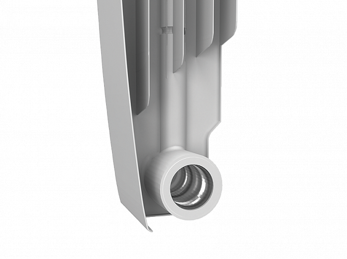 Биметаллический радиатор отопления Royal Thermo BiLiner 500 8 секций белый