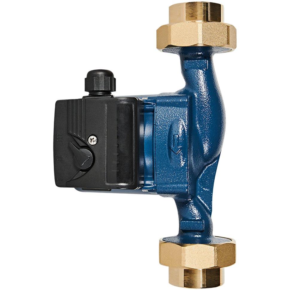 Циркуляционный насос Stout 32-60/180 220/240V 50Hz с латунными гайками G2 x Rp 1 1/4 — фото 2