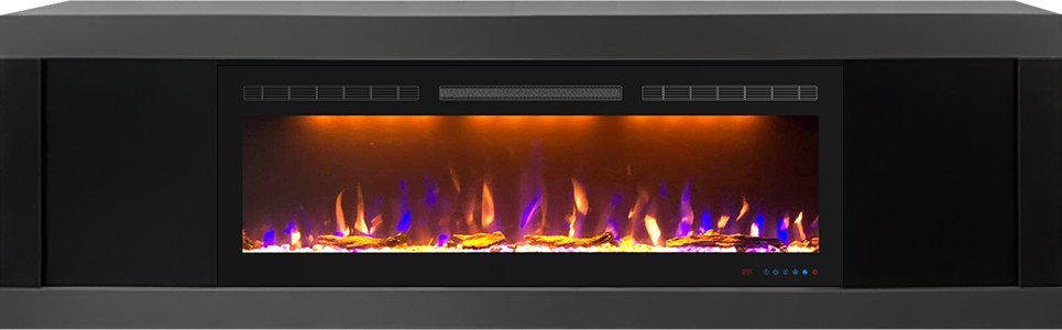 Каминокомплект Royal Flame Concord (Разборный) с очагом Crystal 50 RF серый графит с черным — фото 1