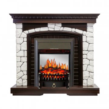 Каминокомплект Royal Flame Glasgow с очагом Fobos FX M Black