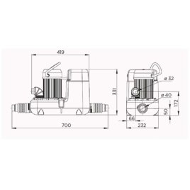 Канализационная установка SFA SANICOM