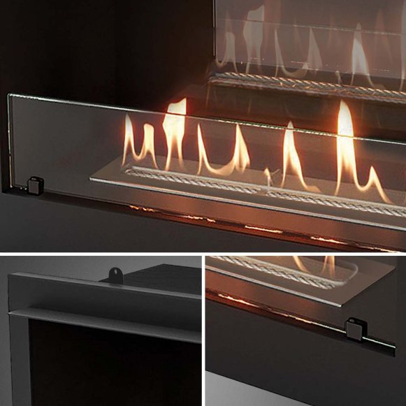 Каминокомплект Хорошие Камины Марс с очагом Firelight BFP/P-2520 белое дерево