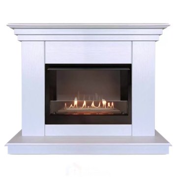 Каминокомплект Хорошие Камины Марс с очагом Firelight BFP/P-2520 белое дерево
