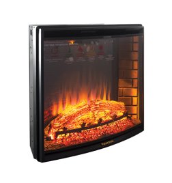 Каминокомплект Interflame Лексингтон темный дуб с очагом Panoramic 02-33 LED FX New Design