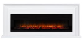 Каминокомплект Firelight Stretto Long с очагом Electrolux Infinity EFP/P-1600ULS белый