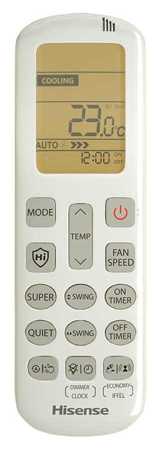 Сплит-система Hisense AS-12HW4RLRKC01AG/AS-12HW4RLRKC01AW Era Classic A Wi-Fi — фото 8