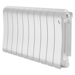 Биметаллический радиатор отопления Royal Thermo Infinity 300 10 секций Bianco Traffico