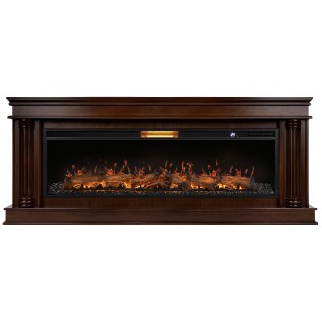 Каминокомплект Royal Thermo Aurora RTFP/P-AR60LS + портал Firelight Olympia 60 CO канадский дуб