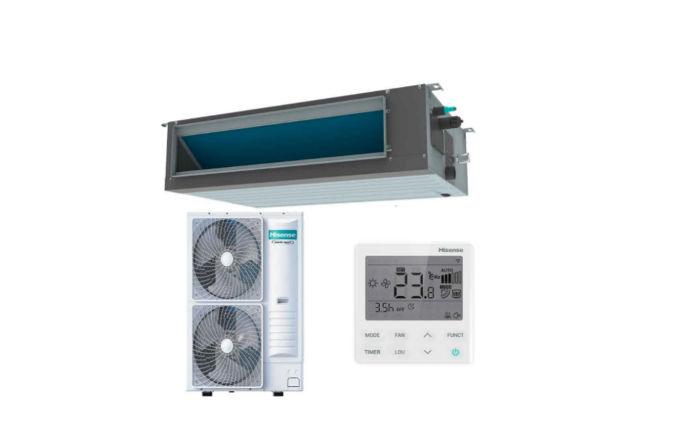 Канальная сплит-система Hisense AUD-48UX4REH8/AUW-48U6RN8 Heavy EU DC Inverter R32 Wi-Fi — фото 5