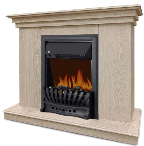 Каминокомплект Хорошие Камины Марс с очагом Royal Flame Aspen Black сосна — фото 2