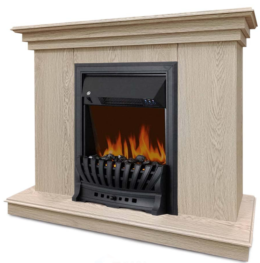 Каминокомплект Хорошие Камины Марс с очагом Royal Flame Aspen Black сосна — фото 2