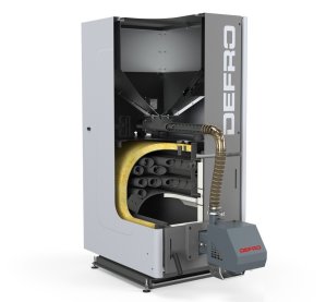 Напольный твердотопливный котел Defro Bioslim 10