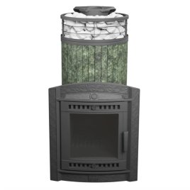 Печь банная PROMetall Атмосфера XL Змеевик ламель+сетка с тоннелем