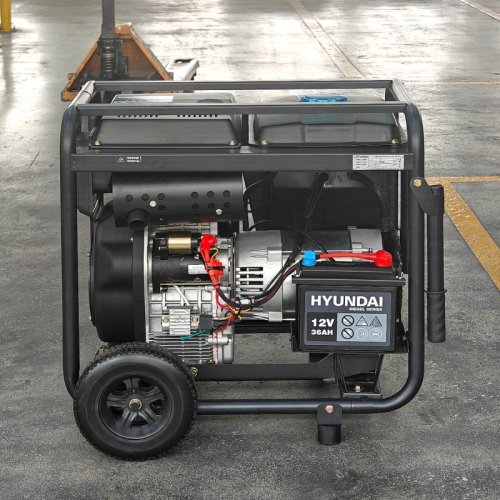Дизельный электрогенератор Hyundai DHY 10000LE-T — фото 2