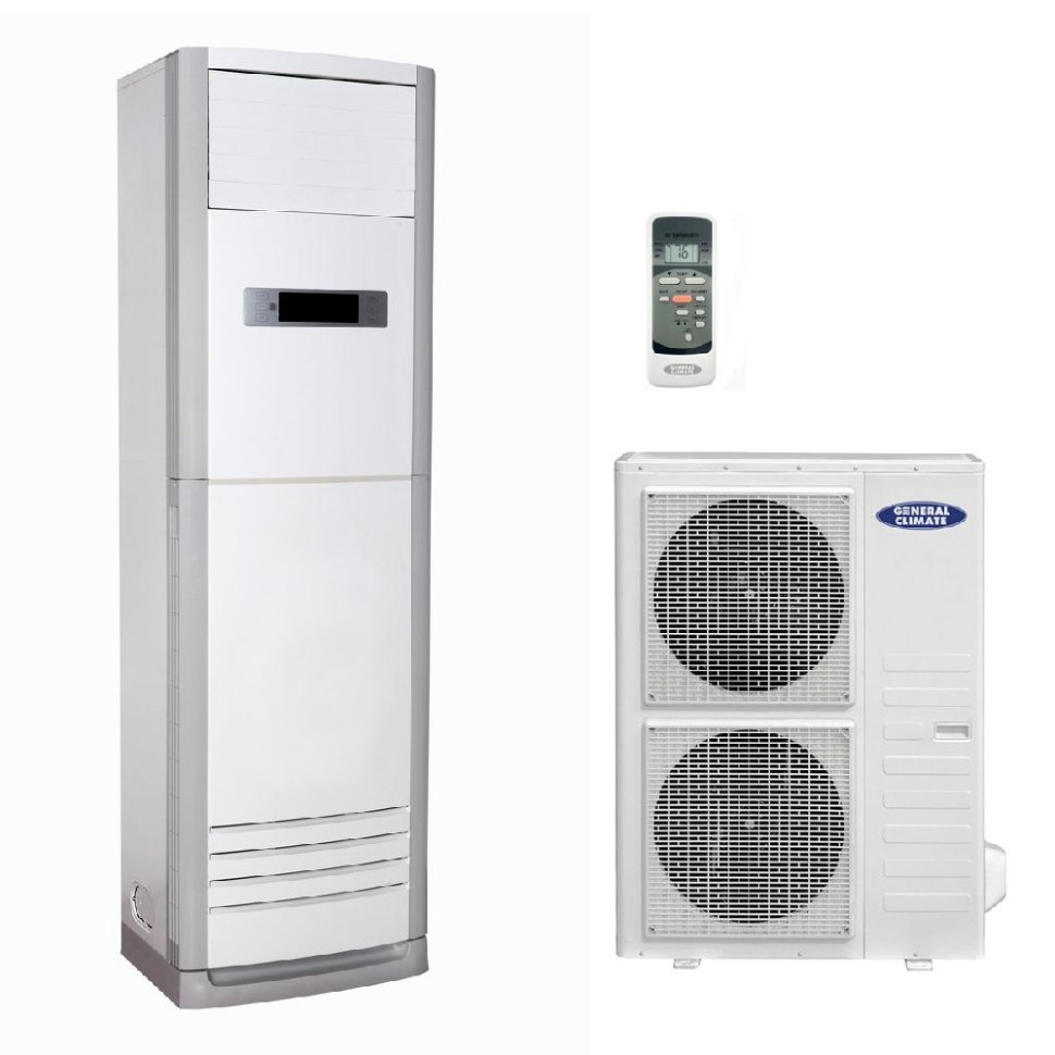 Колонная сплит-система General Climate GC-FS48AR1/GU-U48H2 — фото 4