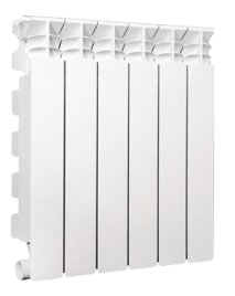 Алюминиевый радиатор отопления Fondital 500/100 Ardente C2 Plus 6 секций