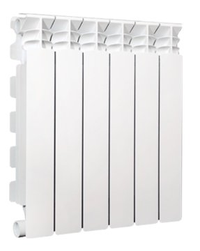 Алюминиевый радиатор отопления Fondital 500/100 Ardente C2 Plus 6 секций