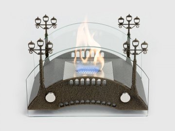 Настольный биокамин Lux Fire Пушкинский мост S
