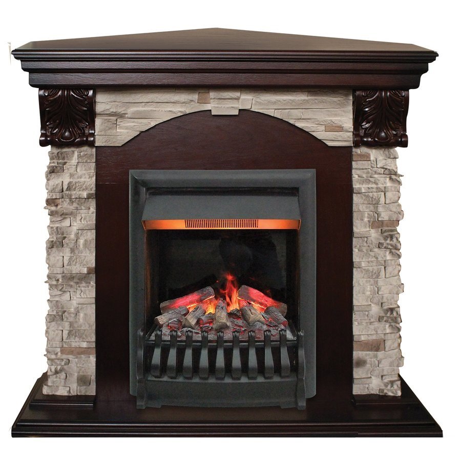 Каминокомплект RealFlame Dublin ROCK Corner STD/EUG AO с очагом 3D Oregan Каминокомплект RealFlame Dublin ROCK Corner STD/EUG AO с очагом 3D Oregan