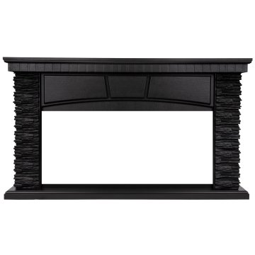 Портал Firelight Porto 40 камень черный/шпон венге