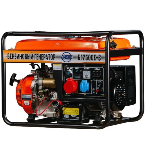 Бензиновый электрогенератор Magnus БГ-7500Е-3